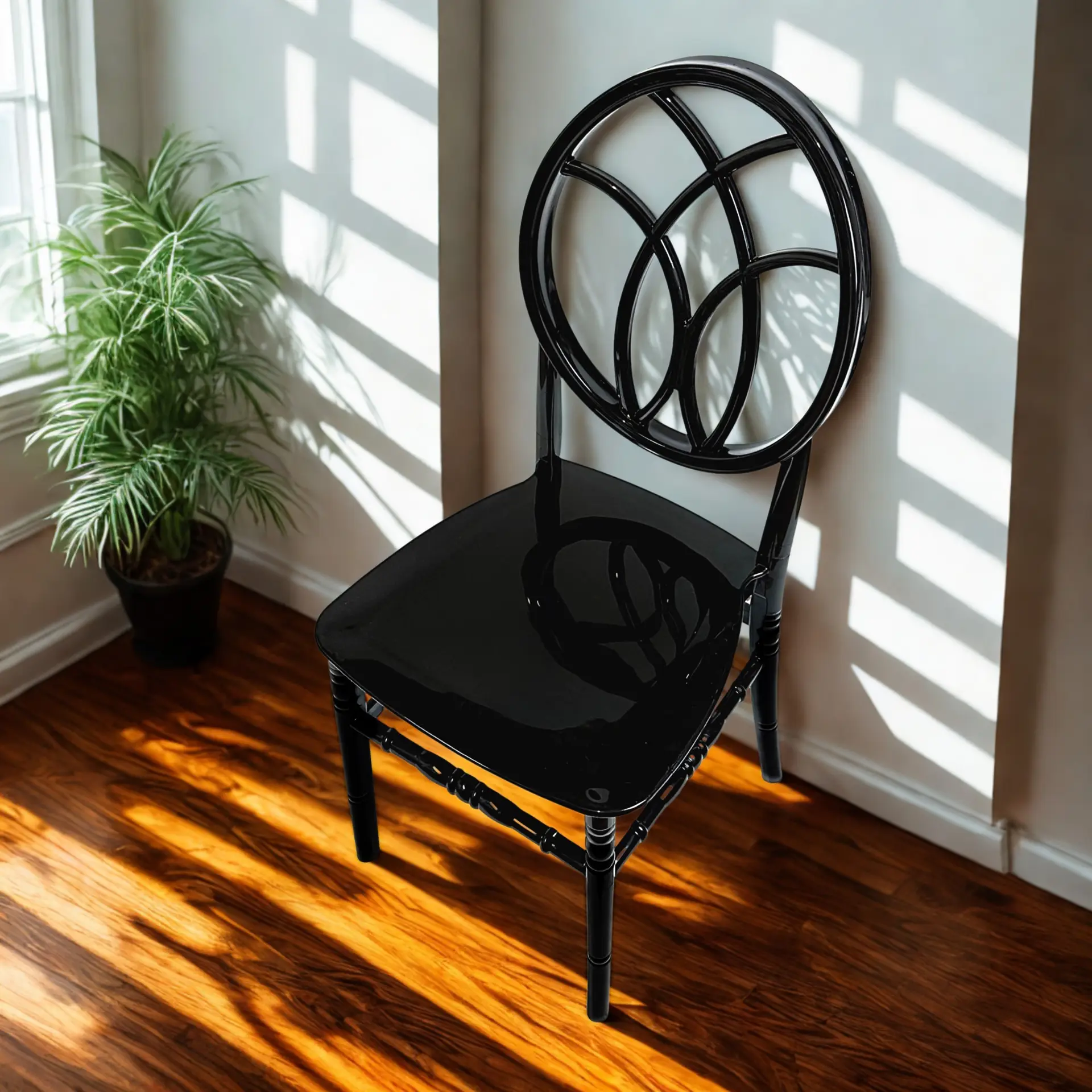 4 Adet Phoenix Sandalye – Siyah